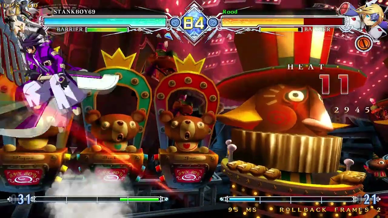 Rood (Mu) vs STANKBOYS69 (Ragna) - BLAZBLUE CENTRALFICTION