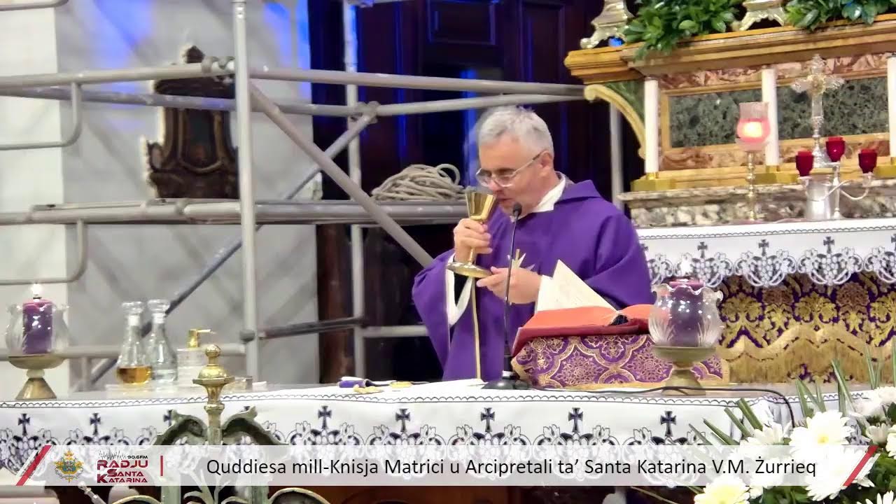 Quddiesa Live mill-Parroċċa ta’ Santa Katarina V.M. Żurrieq – 19 ta’ Frar 2026