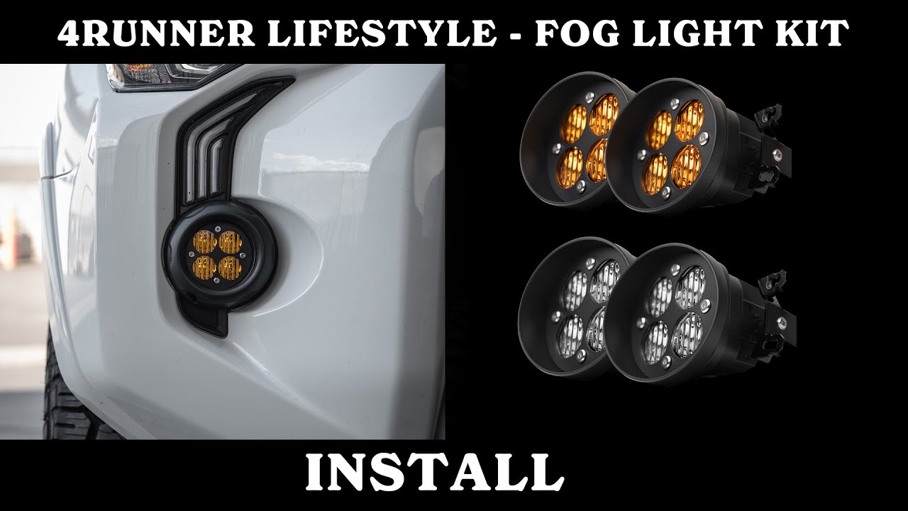 4Runner Lifestyle Fog Light Kit Install