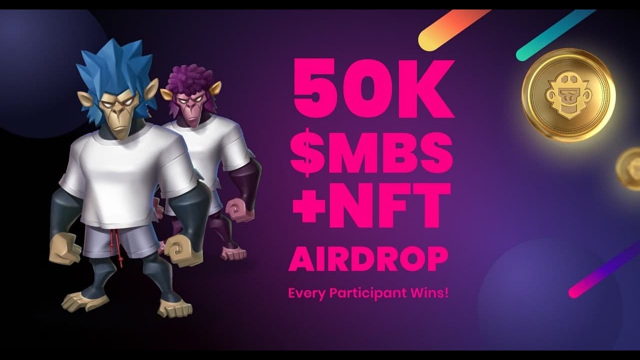​Welcome to the MonkeyBall $MBS & NFT Giveaway Event!