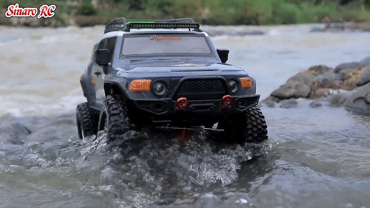 Extreme Cool Best 4x4 RC Crawler Off Road Waterproof Test Adventure RGT 86120 Toyota FJ Cruiser 1 10