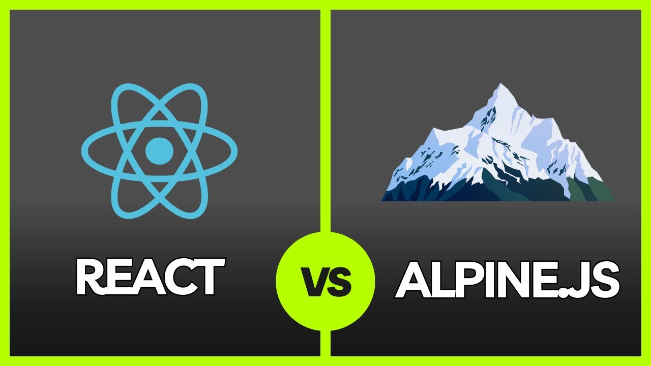 React vs. Alpine.js &ndash; Which One is Right for Your Project?