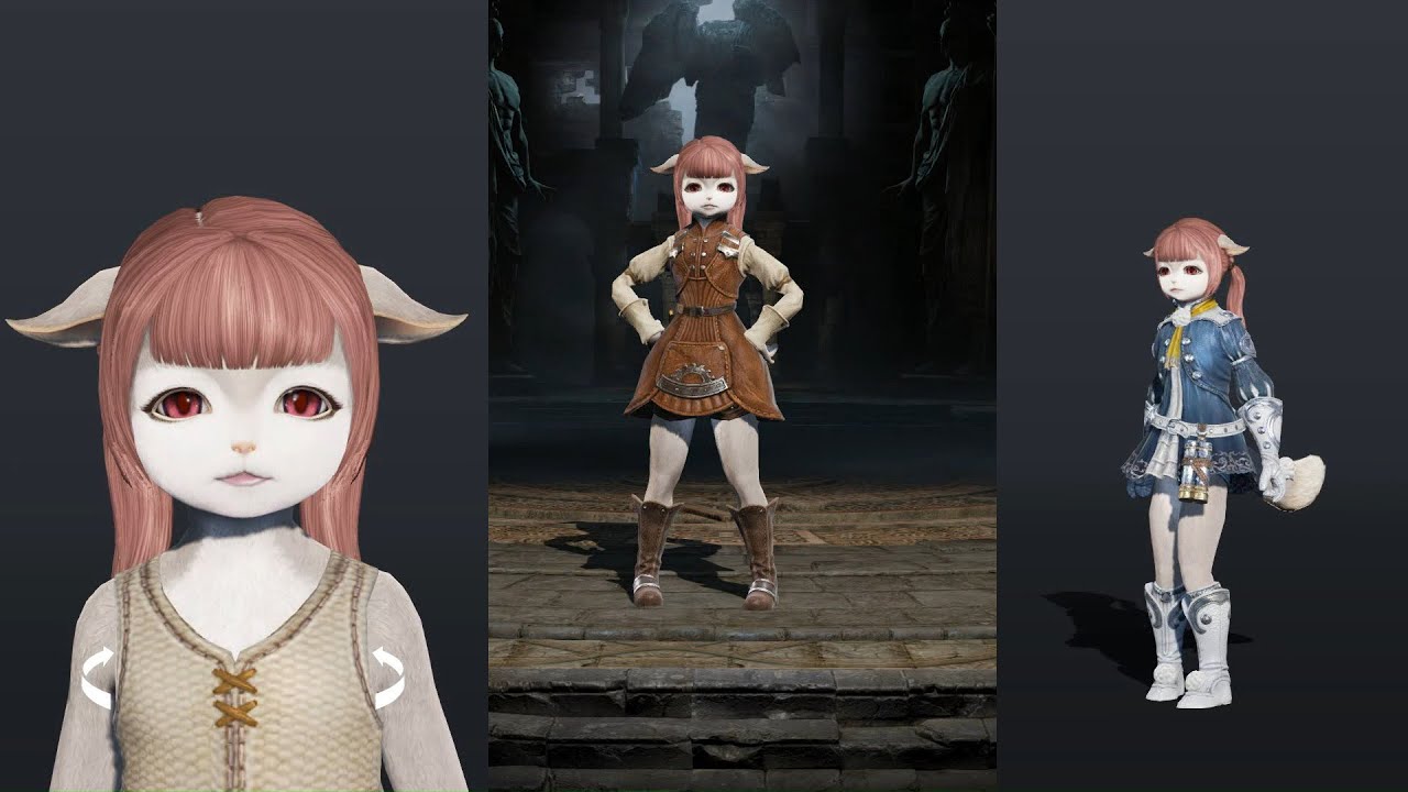 Bless Online-Female Mascu Character Creation