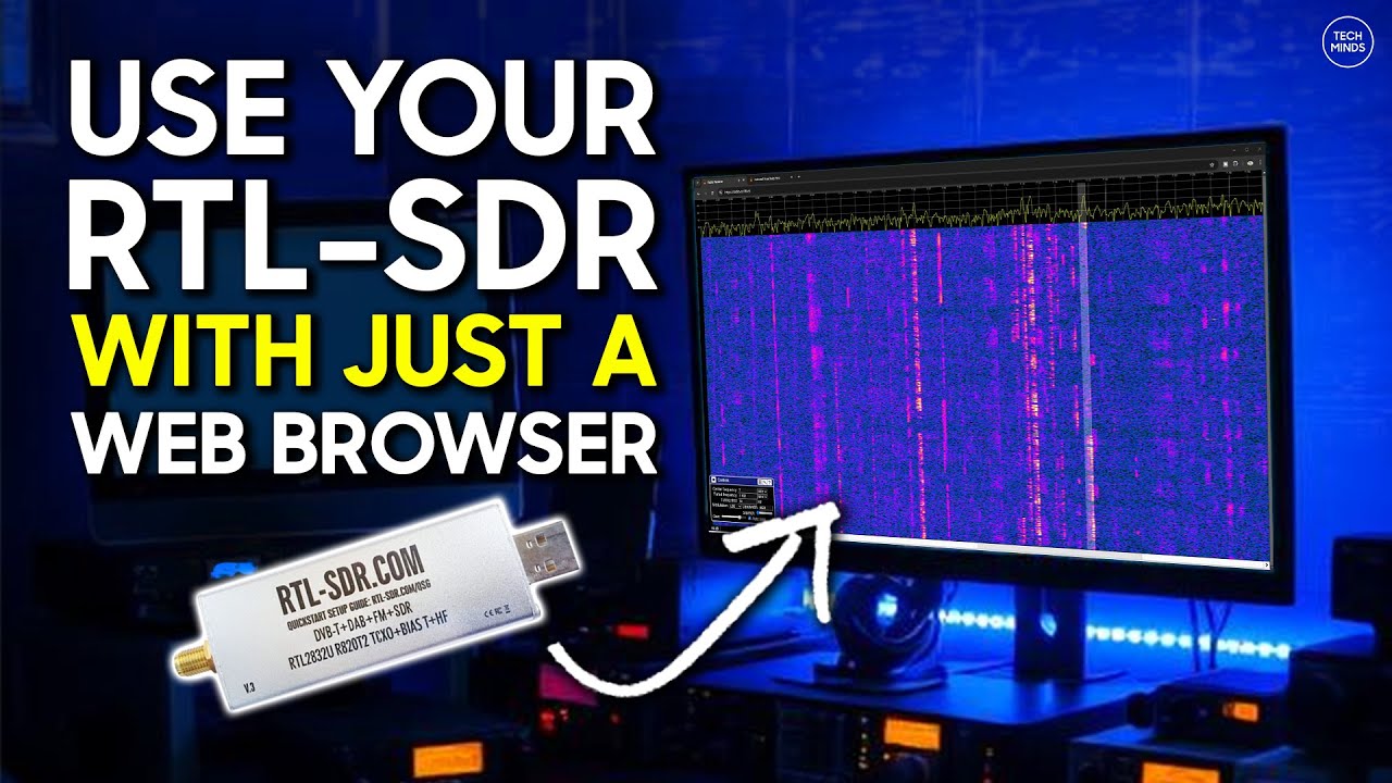 How To Use Your RTL-SDR Locally With Just A Web Browser