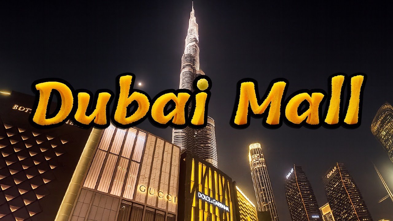 Dubai Mall 2025: El centro comercial más grande del mundo y el impresionante show del Burj Khalifa 😱