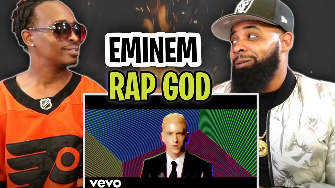 TRE-TV REACTS TO -  Eminem - Rap God (Explicit)