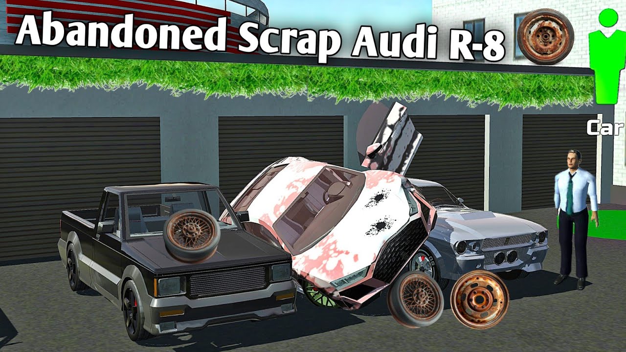 I Found This SCRAP AUDI R8 From This Showroom - Car Simulator 2 Gameplay Walkthrough #carsimulator2
