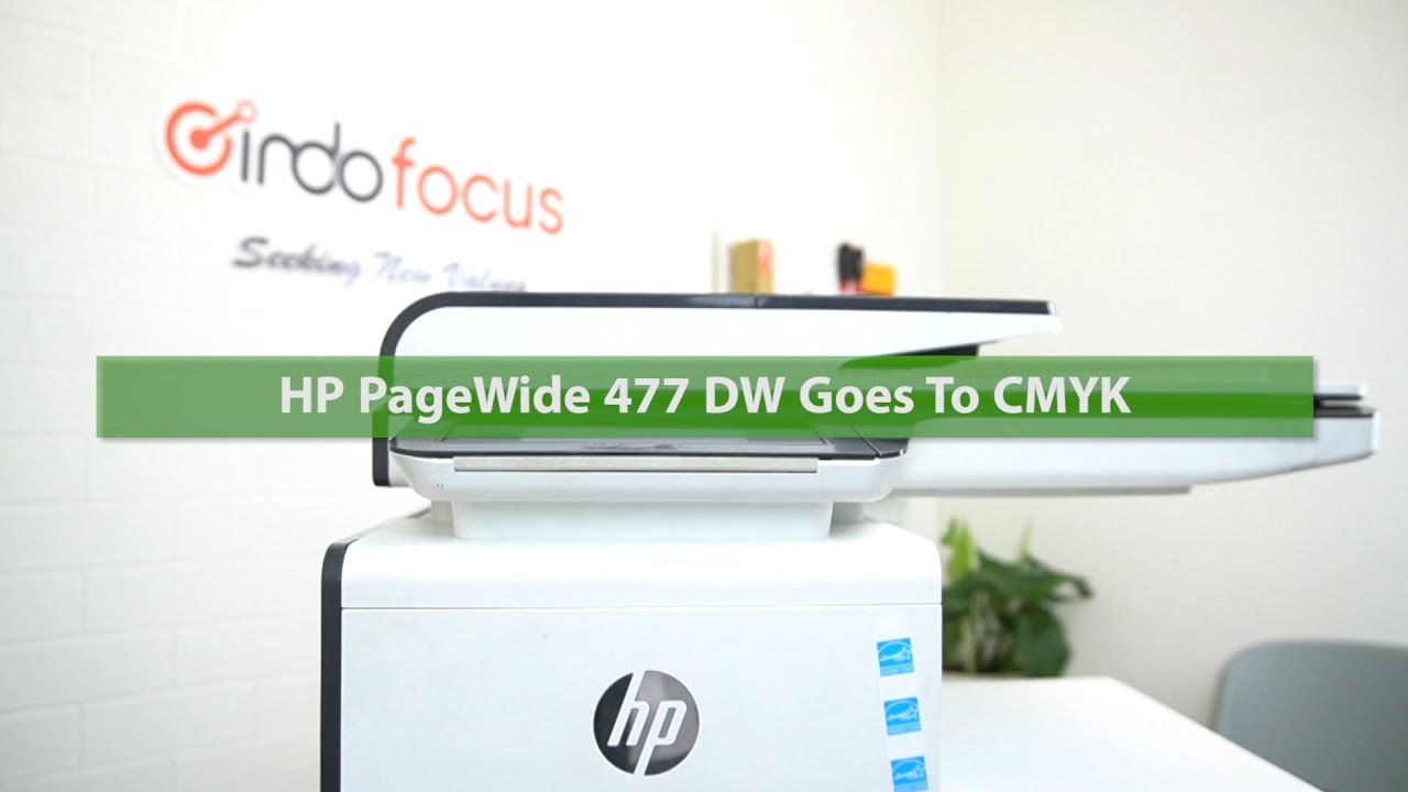 HP PageWide 477 DW Goes To CMYK Advertising Banjarnegara #video #shorts #vlog #education