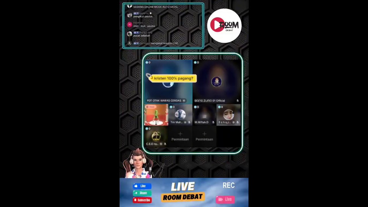 LIVE 🔴 | MINGGU SIANG 08 MARET 2026 | DISKUSI & EDUKASI | ROOM DEBAT | APOLOGET ISLAM INDONESIA