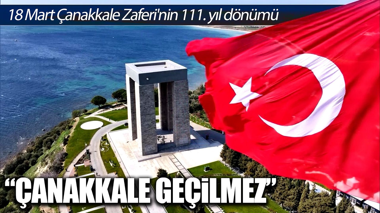 Çanakkale Deniz Zaferi'nin 111. Yıl Dönümü Dolayısıyla Törenler Düzenlendi