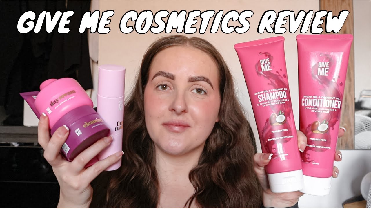 GIVE ME COSMETICS HAIRCARE & SKINCARE REVIEW