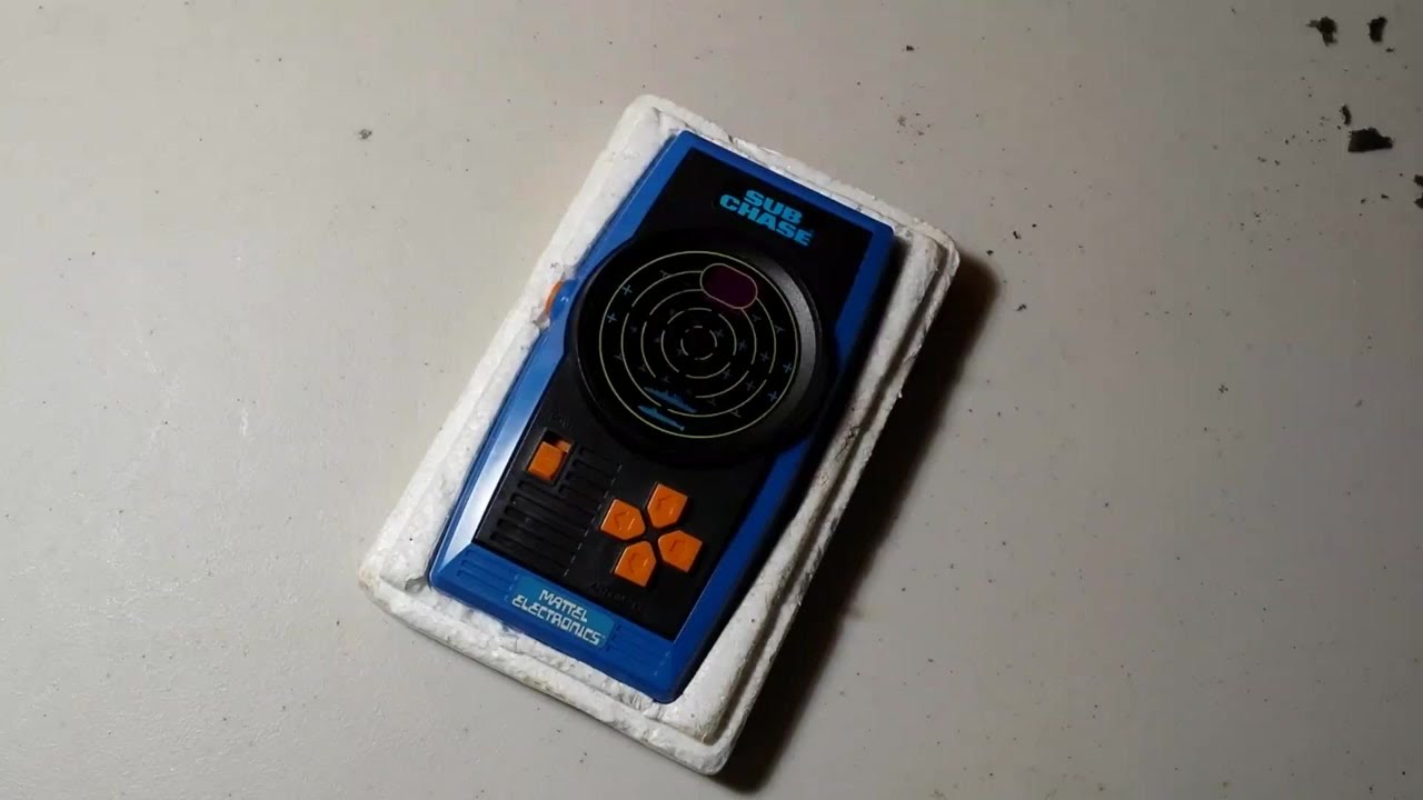 Mattel Electronics: Subchase Demonstration And Teardown