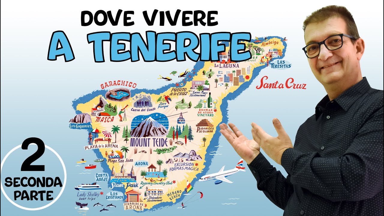 ❤️ Qual é LA ZONA MIGLIORE DI TENERIFE dove trasferirsi: DOVE VIVERE a Tenerife 2021 🌈 #2
