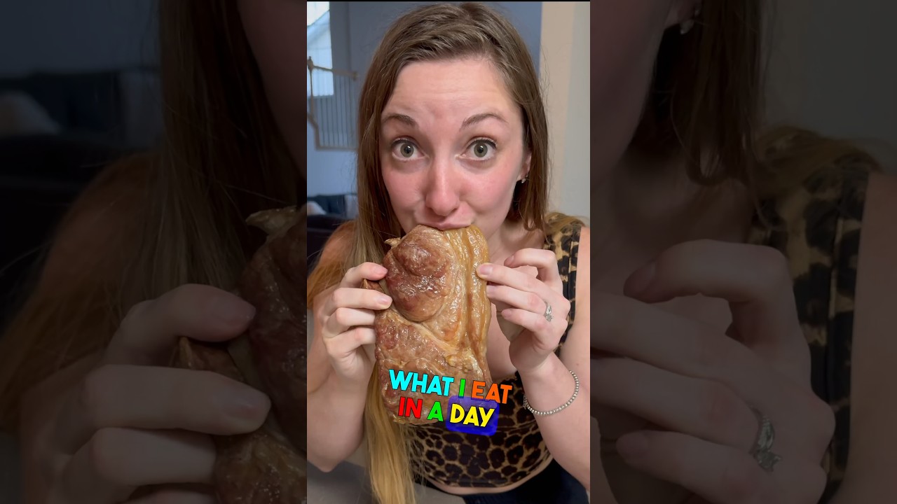 What I Eat in a Day when too LAZY to Cook