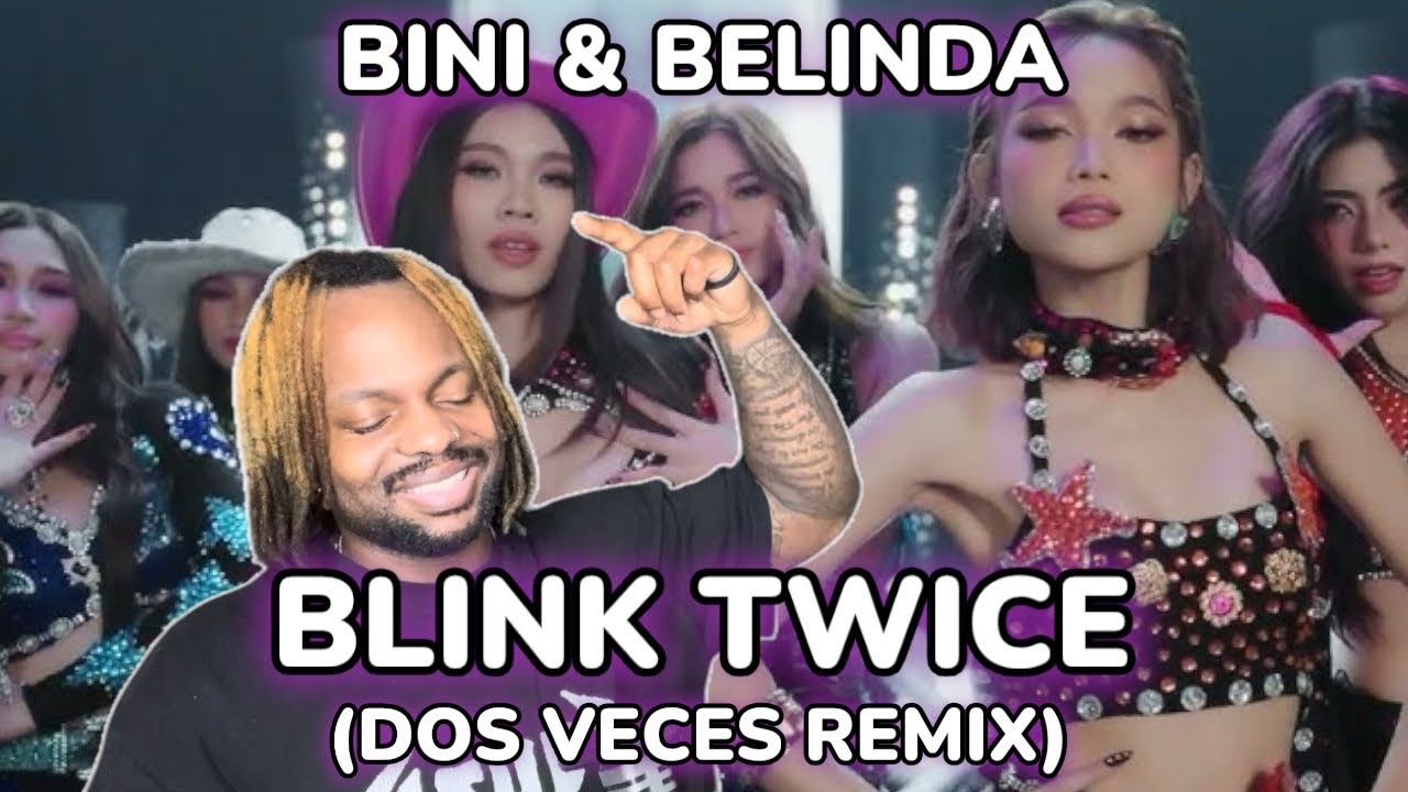 AMERICAN BLOOM REACTS TO BINI! BINI, Belinda | 'Blink Twice (Dos Veces Remix)' Official Music Video