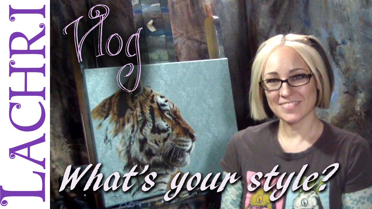 Artist vlog - finding your artistic style - Art tips w/ Lachri
