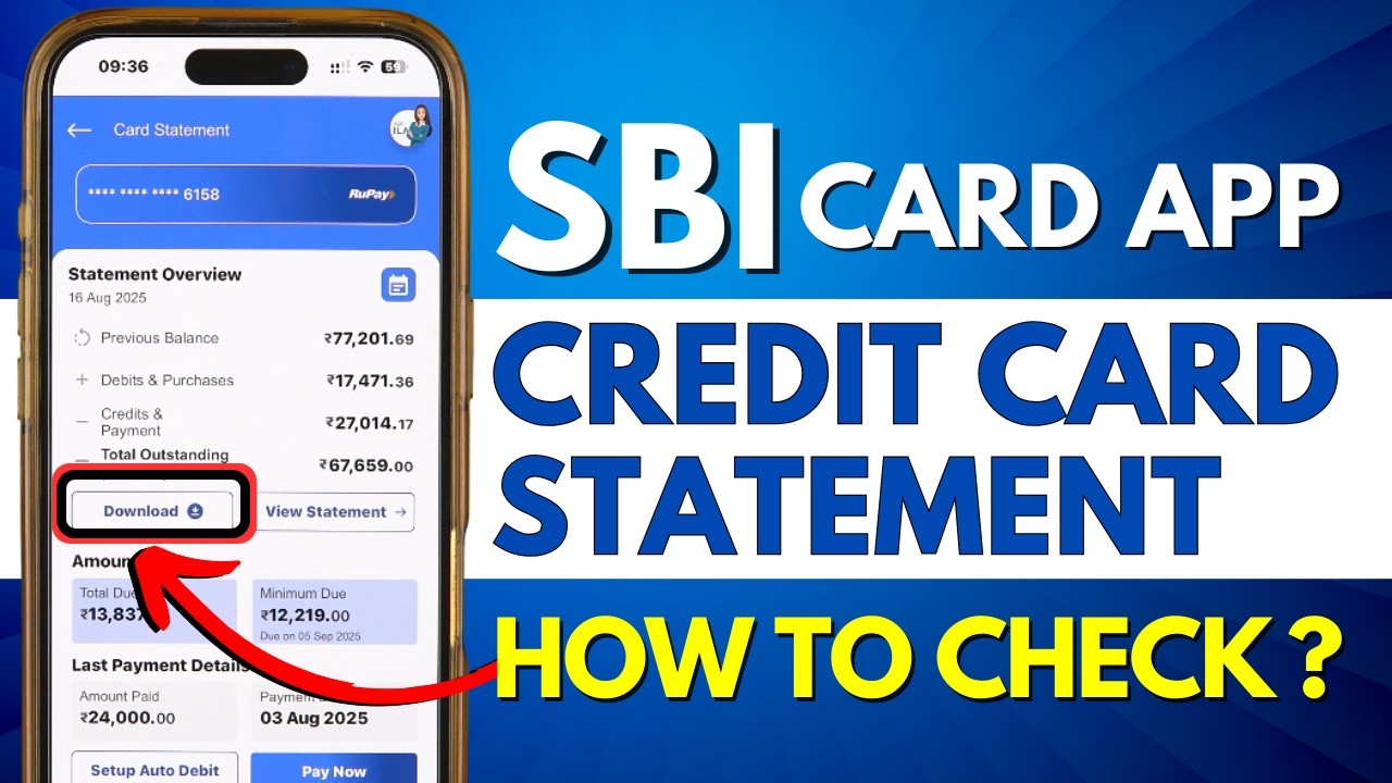How to Check SBI Credit Card Statement Online? SBI Credit Card Statement PDF Download