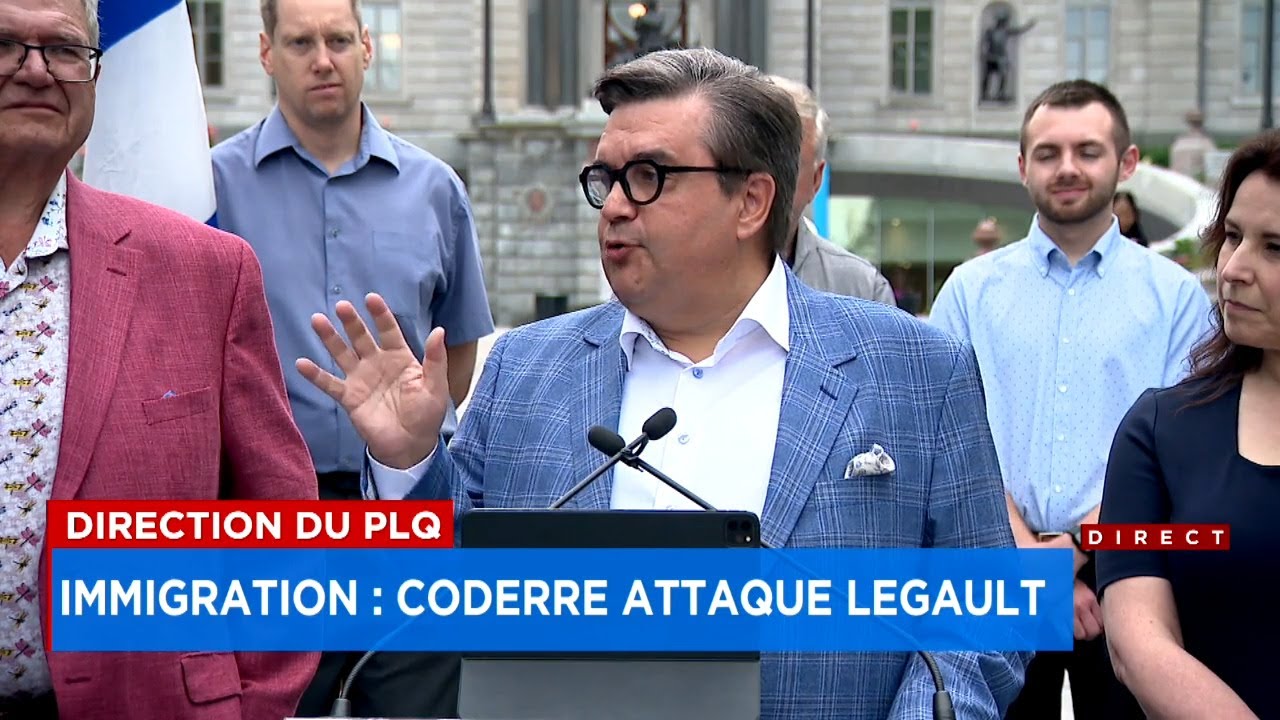 Direction du PLQ: Denis Coderre se lance dans la course - Explications, 17h
