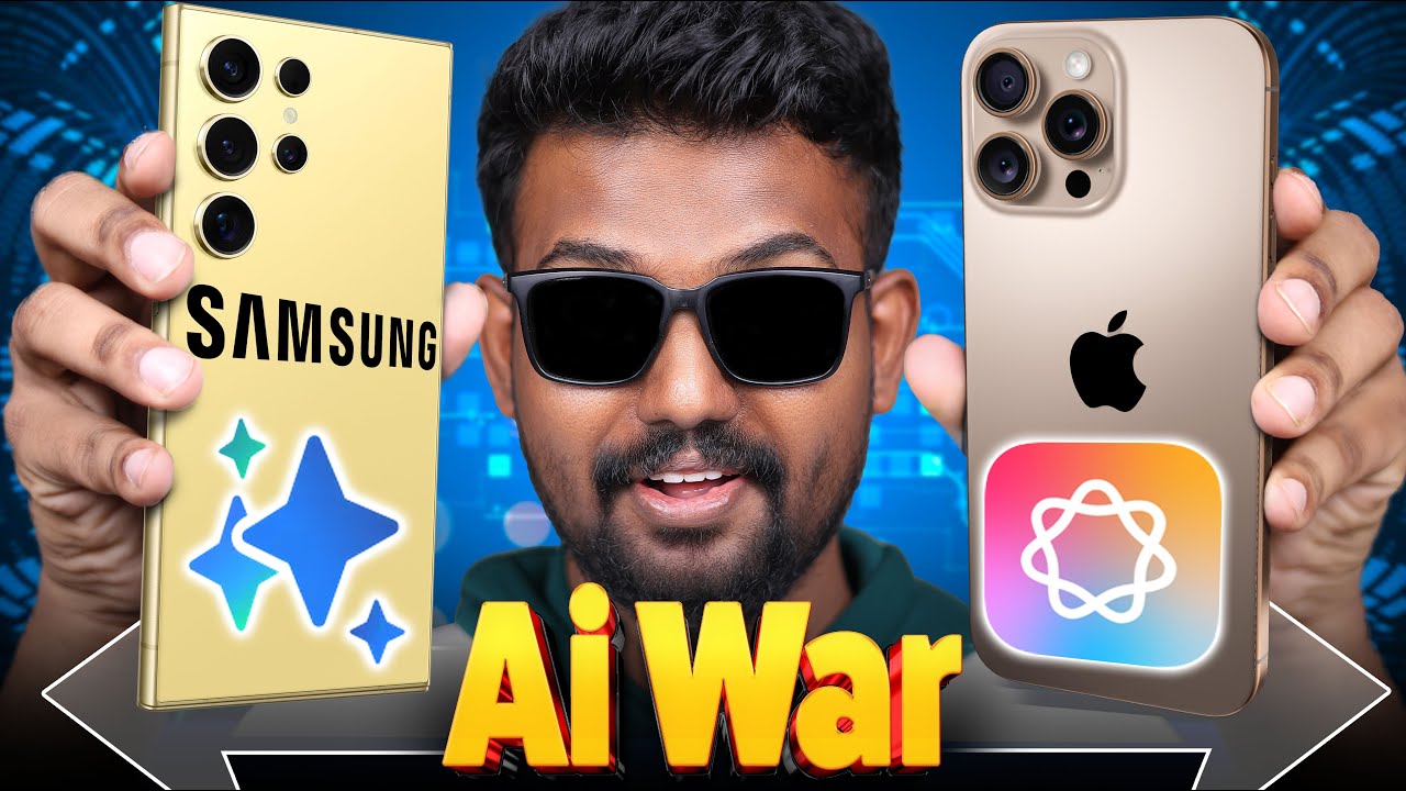 ✨Samsung Galaxy AI 🪐 VS 🍎 Apple Intelligence 🤯 Who Wins....???