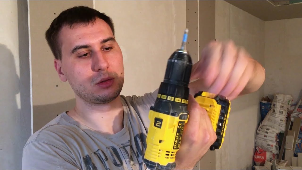 Отзыв о Stanley scd20s2K шуруповерт li 18 вольт аккумуляторный  Дрель