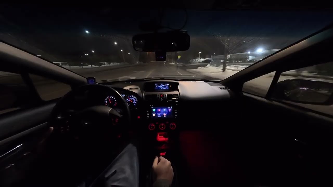 Subaru STi Night Drive