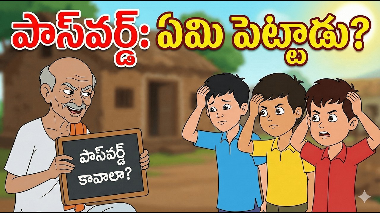 పిసినారి పుల్లయ్య WiFi పాస్‌వర్డ్ కథ! | Village Comedy Story | Mana Telugu Kathalu