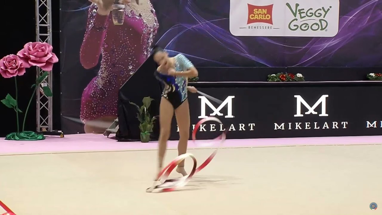 Alba Bautista (Spain) Cinta/Ribbon 1ª Prueba de la Serie A 2024