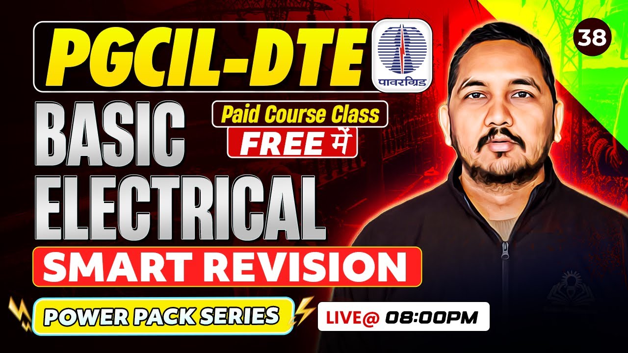 PGCIL 2024 Diploma Trainee | Basic Electrical Smart Revision | Electrical by Raman Sir