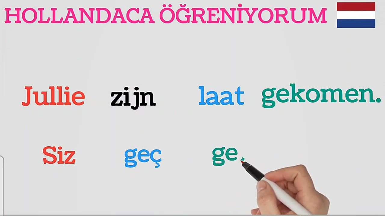 HOLLANDACA ÖĞRENİYORUM 1