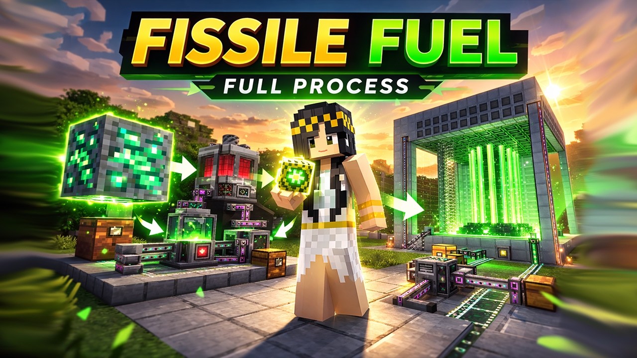 Fissile Fuel FULL Process - Ultimate Reactor Guide | Reclamation Minecraft