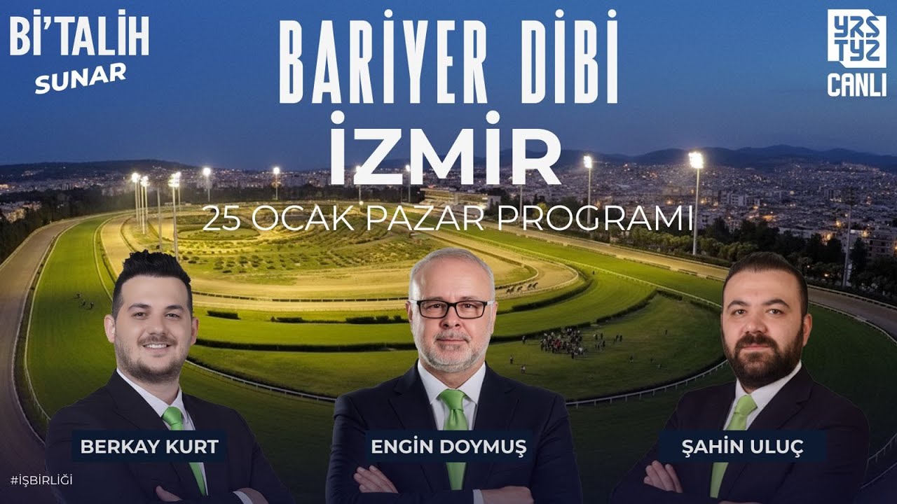 "25 Ocak Pazar" İzmir | Engin Doymuş, Berkay Kurt, Şahin Uluç 