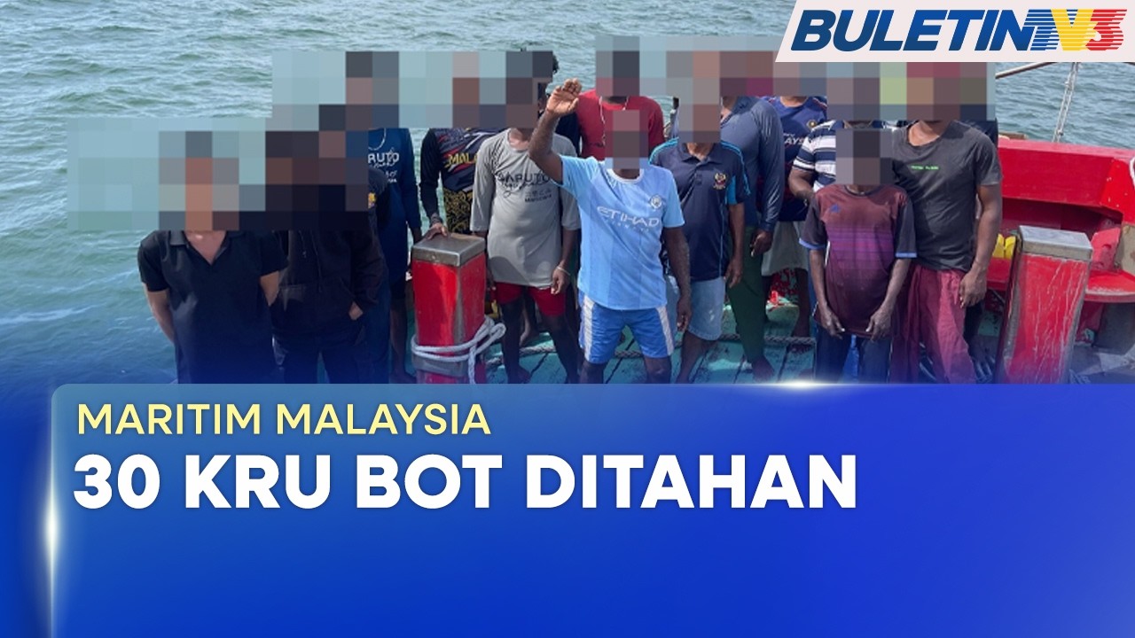 MARITIM MALAYSIA | Dua Buah Bot Nelayan Tempatan Ditahan Langgar Syarat Lesen