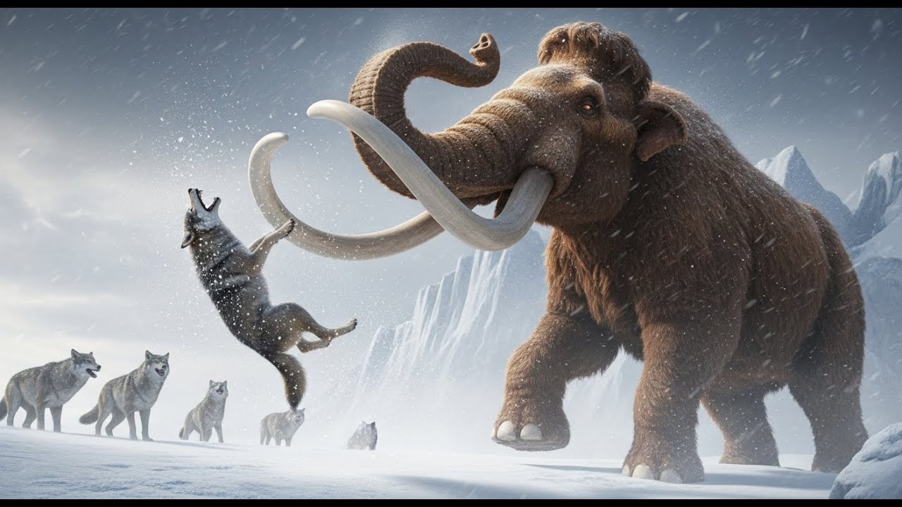 Life Million Years Ago | The Mighty Mammoth’s Last Stand in the Ice Age 🐘❄️