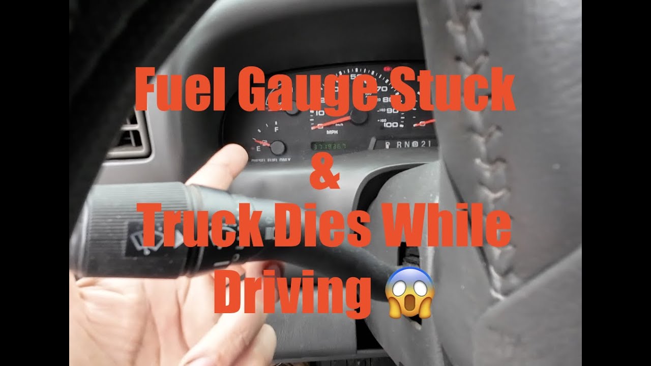 2002 F250 Shuts off while driving, and stuck fuel gauge. FIXED!