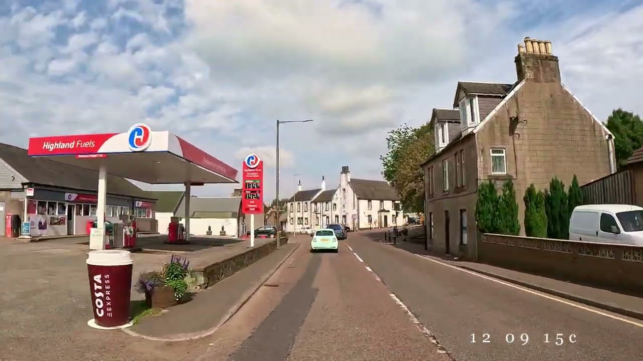 Experience the STUNNING Muirkirk to Dumfries 4k Drive