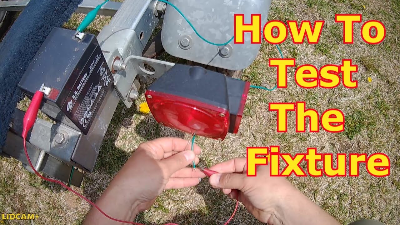 FIX YOUR TRAILER LIGHTS (9) - Checking The Fixtures