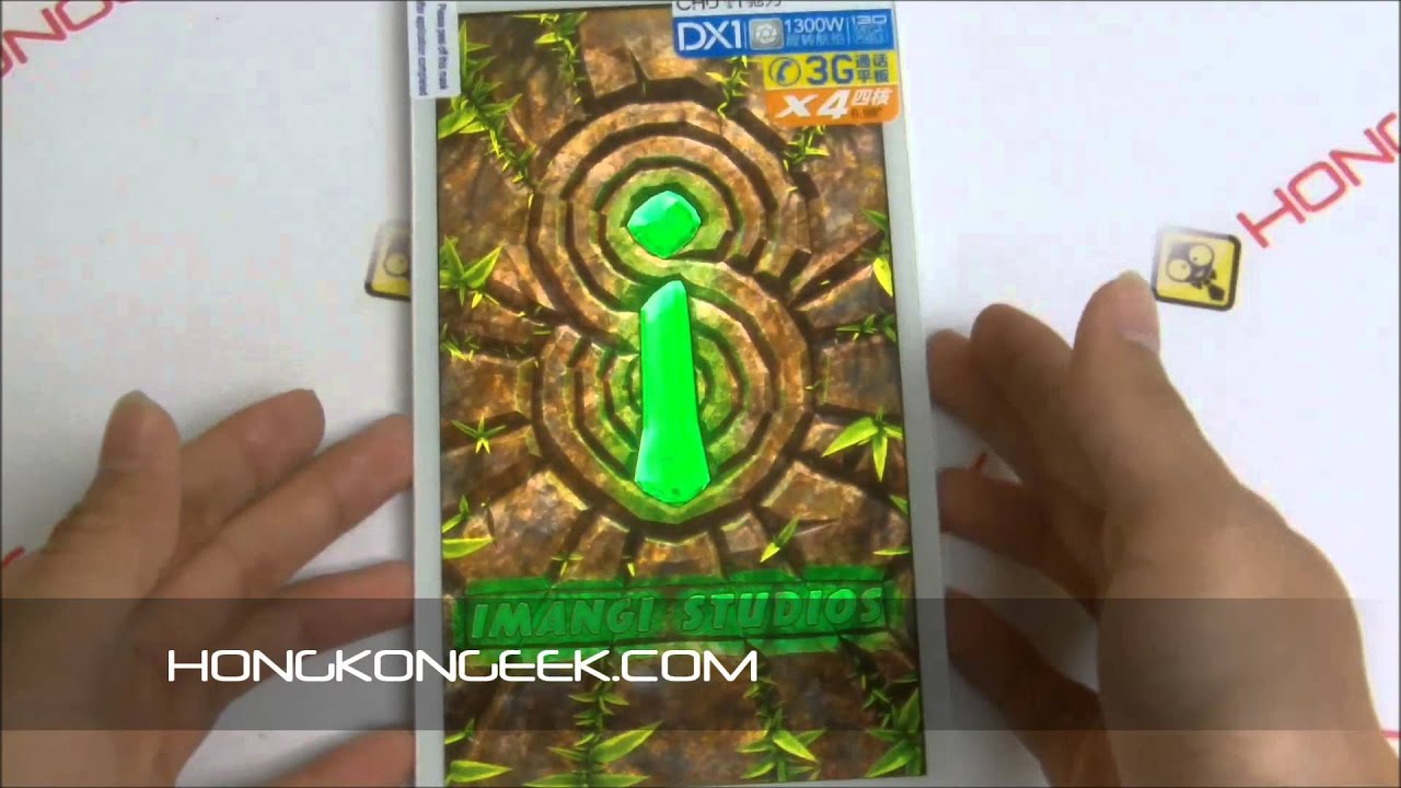 - UNBOXING AND TEST - Chinese Phablet Chuwi DX1 Android 4.4