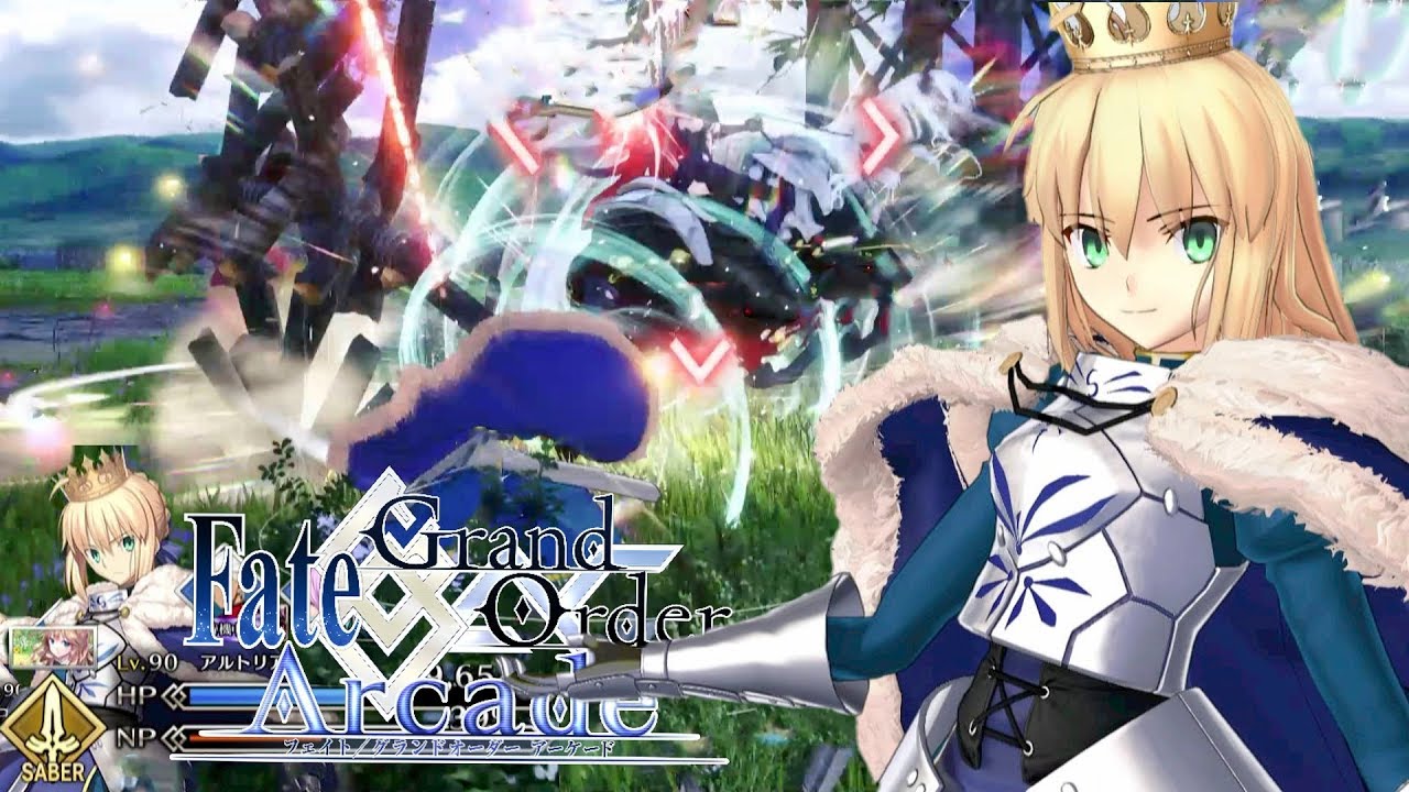 【Fate/Grand Order Arcade】原点回帰の城門前!!FGOACはもうすぐ2周年【Artoria】【FGOアーケード】