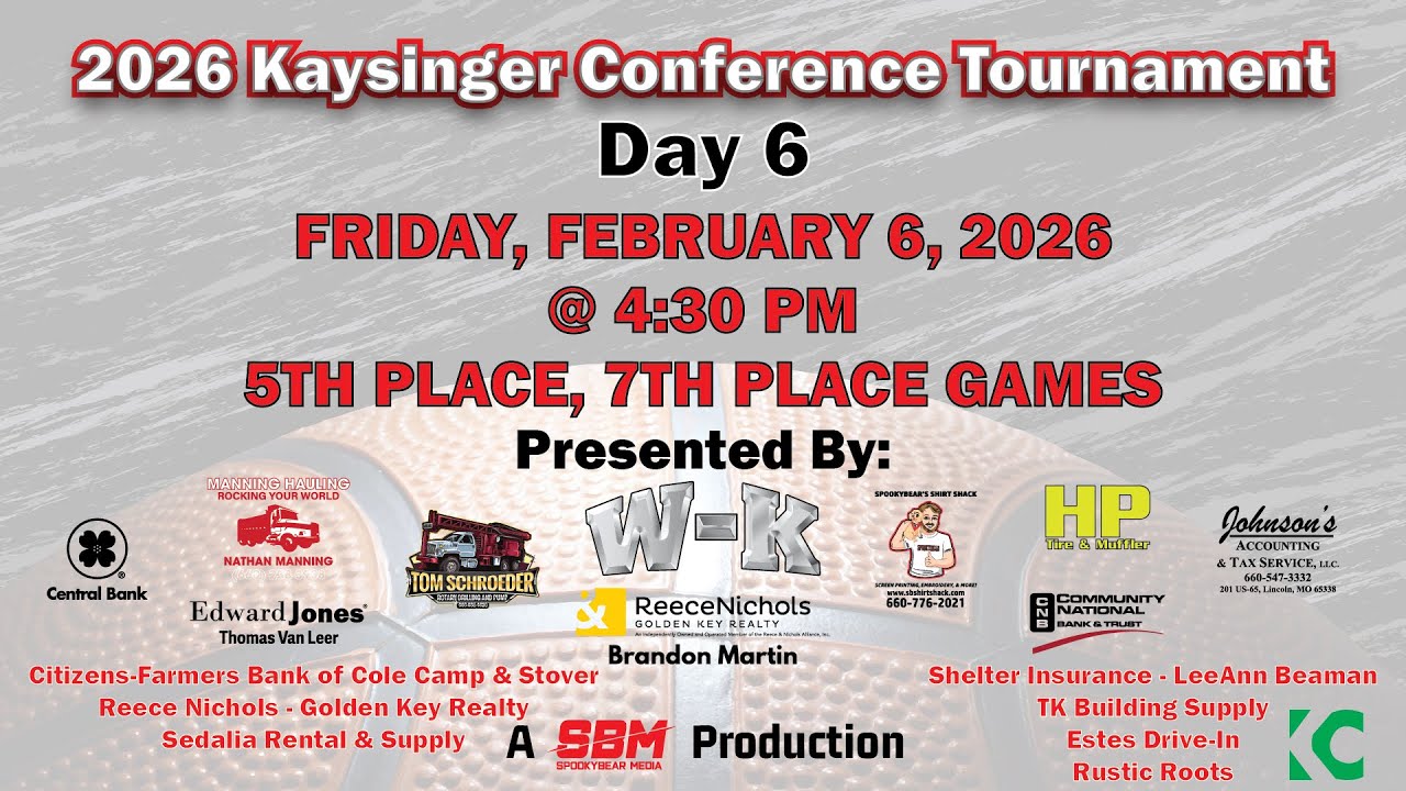 Kaysinger Conference Tournament 2026 - Day 6