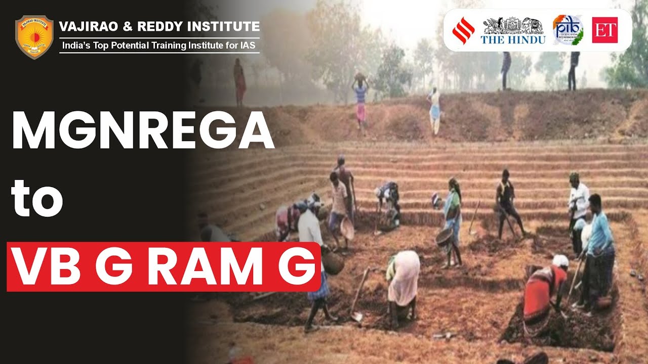 Законопроект MGNREGA о переходе к программе VB-G RAM G 2025: переход от права на труд к трудоустр...