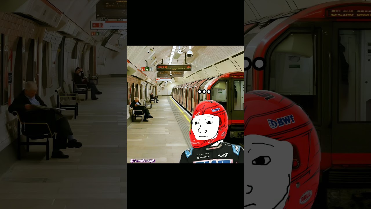 Esteban Ocon Walking on Subway After He Retired From 2022 Singapore GP! #f1 #formula1 #shorts