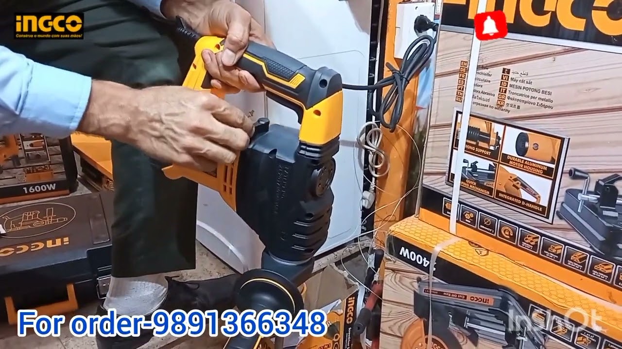 Difference Between INGCO MAX ROTARY HAMMER and PLUS ROTARY HAMMER. (RH150028 vs RH16008)