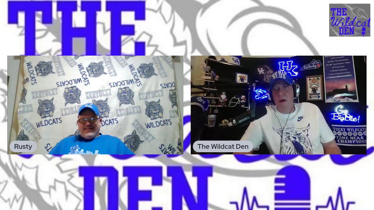 Kentucky vs Florida Last regular season game join us for our random Wildcat Den fan talk
