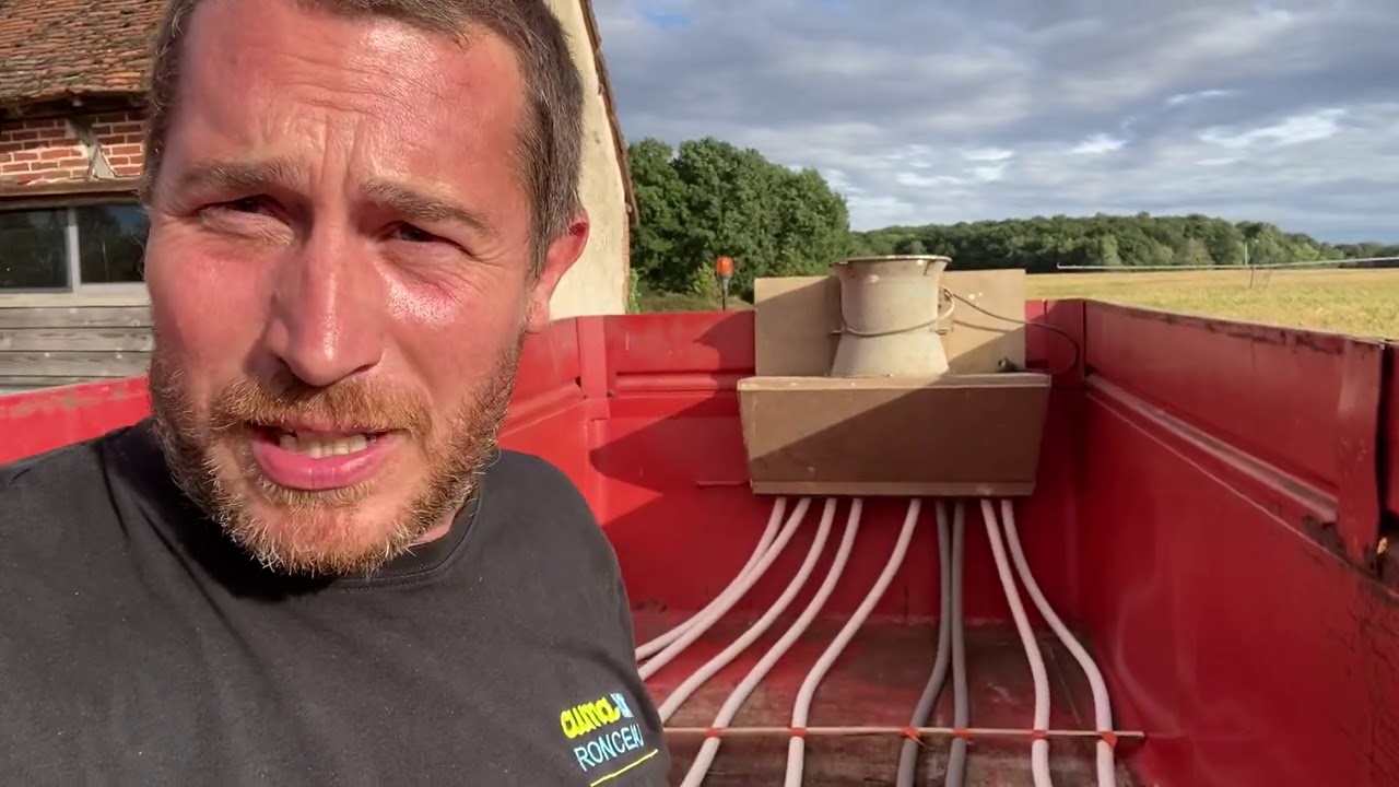 Fabrication d’une remorque sécheuse