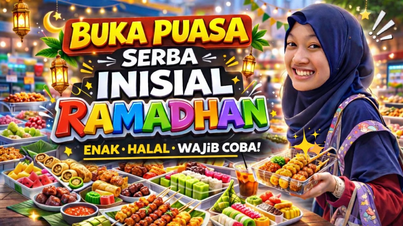 Buka Puasa Makan Warna Warni - Challenge Aqilla Berdasarkan Kata Ramadhan 😊 Aqilla's Diary