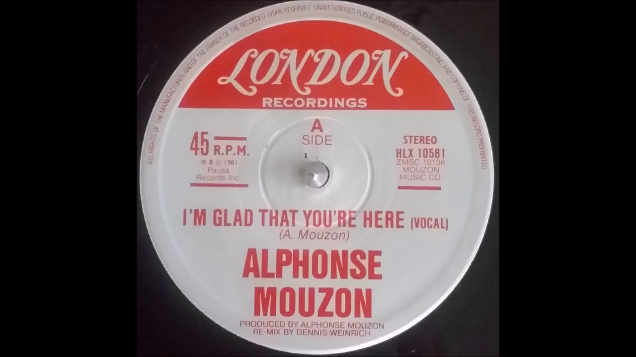 Alphonse Mouzon - I'm Glad That You're Here  (1981)