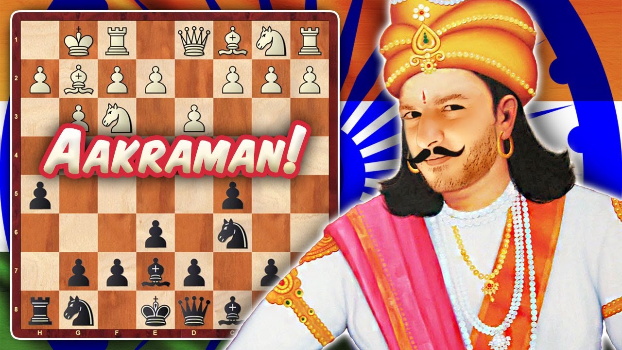 Beat the King's Indian attack with this very agressive line