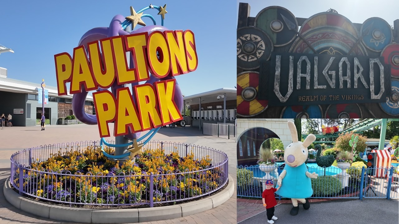 Влог из парка Paultons Park, май 2026 &mdash; Peppa Pig World и Valguard