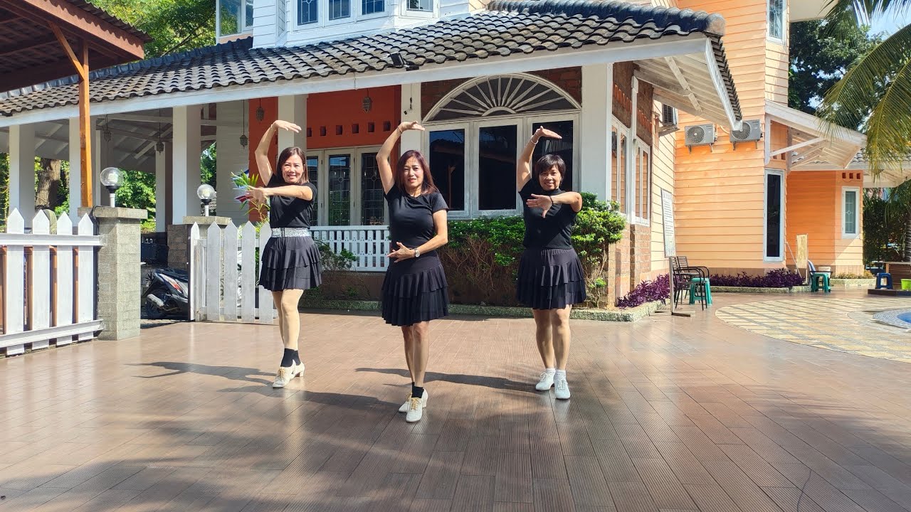 Vieni Al Mare ~Line Dance (demo)by #De'blessed team 