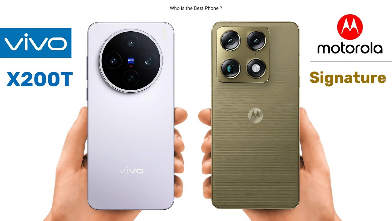 ViVO X200T vs Motorola Signature full Comparison | Best Phone Under 60K ?